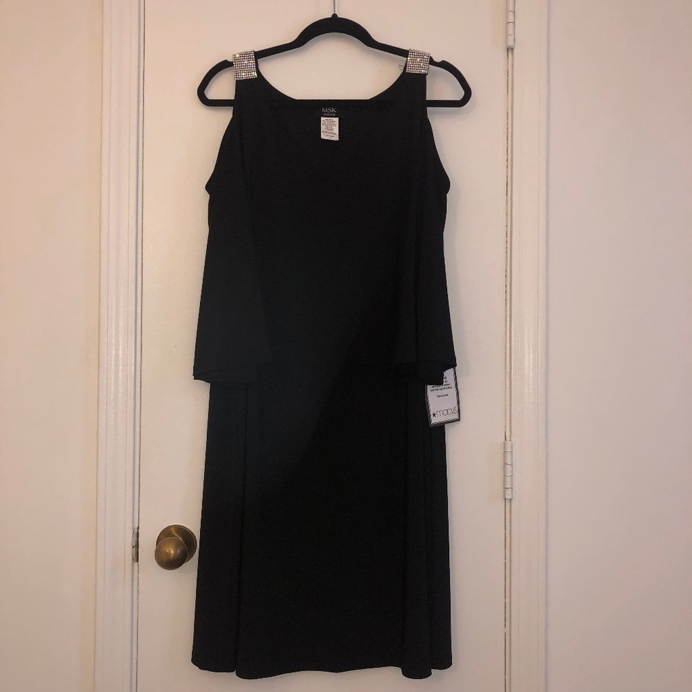 Macy's Black dress NWT